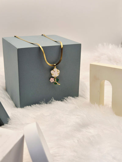 Golden necklace